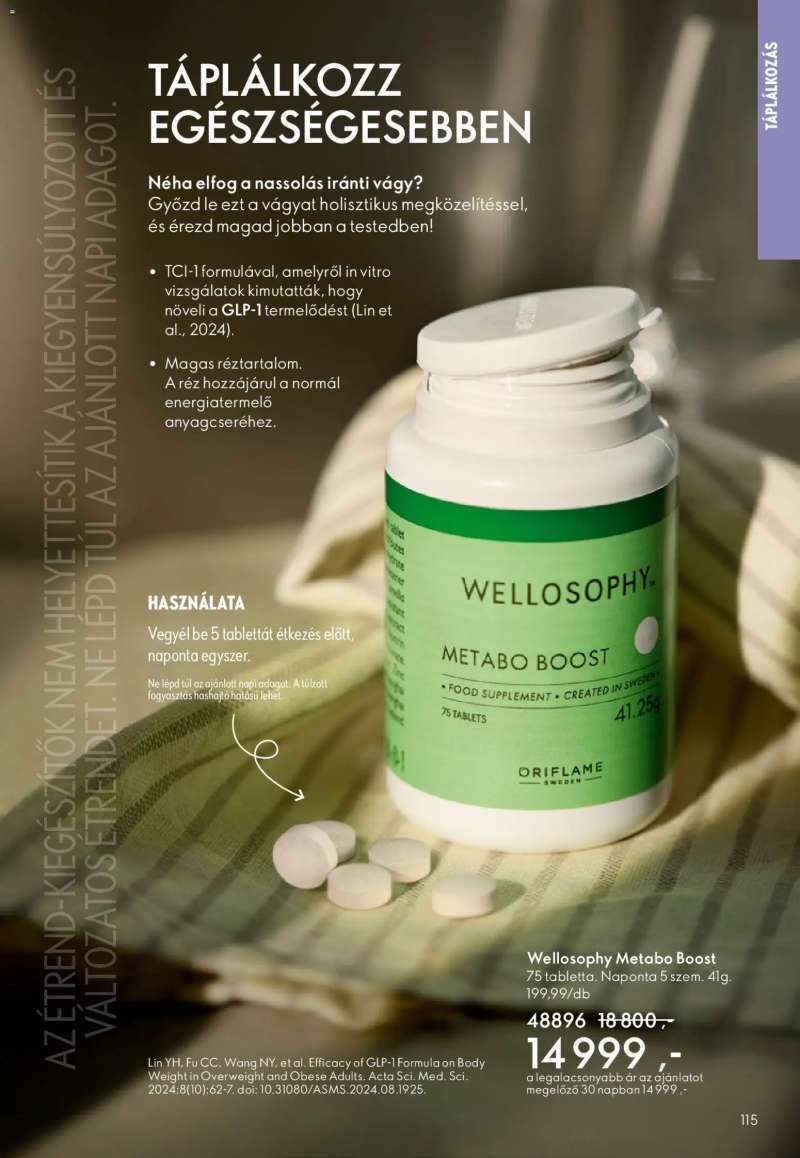 Oriflame Oriflame katalógus 2026/06 115 oldal