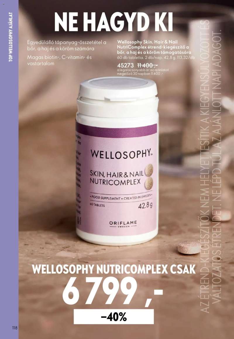 Oriflame Oriflame katalógus 2026/06 118 oldal