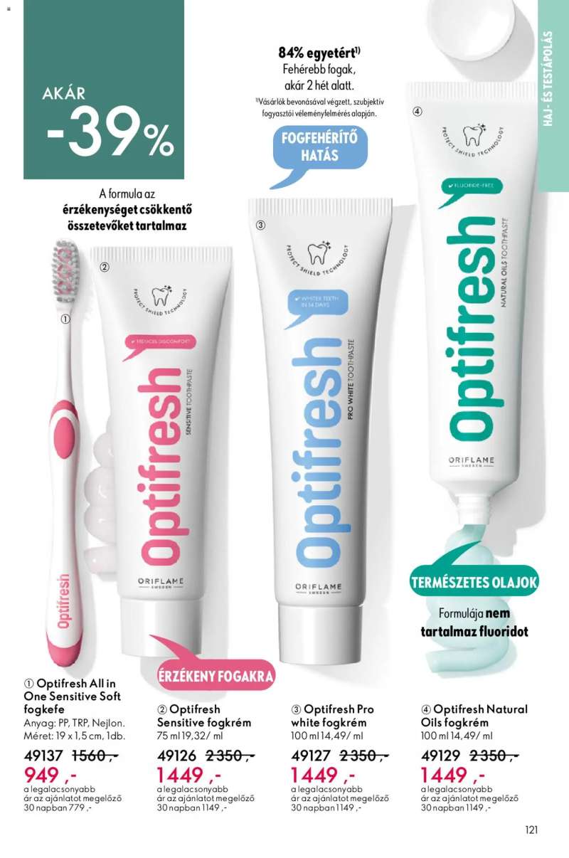 Oriflame Oriflame katalógus 2026/06 121 oldal