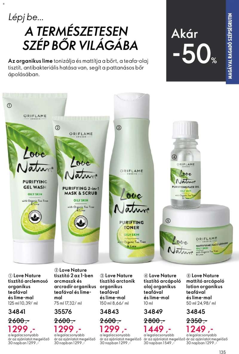 Oriflame Oriflame katalógus 2026/06 135 oldal
