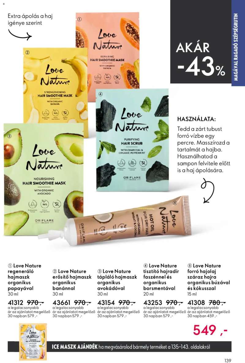 Oriflame Oriflame katalógus 2026/06 139 oldal