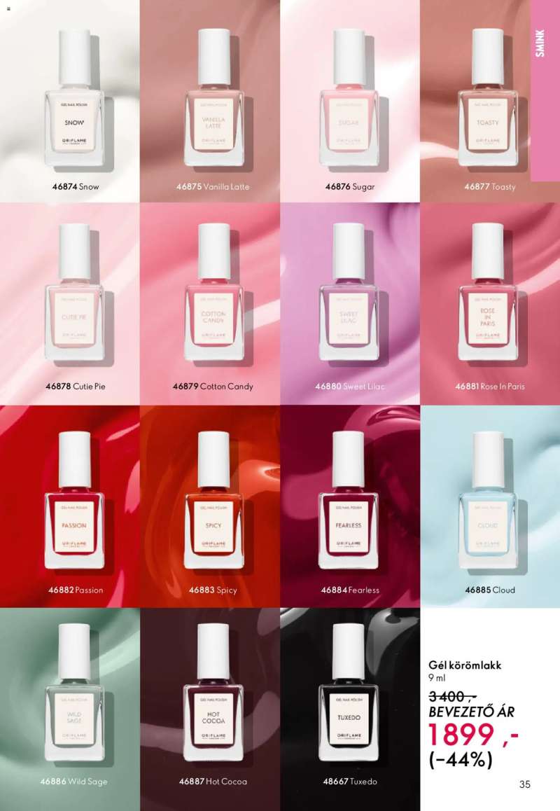 Oriflame Oriflame katalógus 2026/06 35 oldal