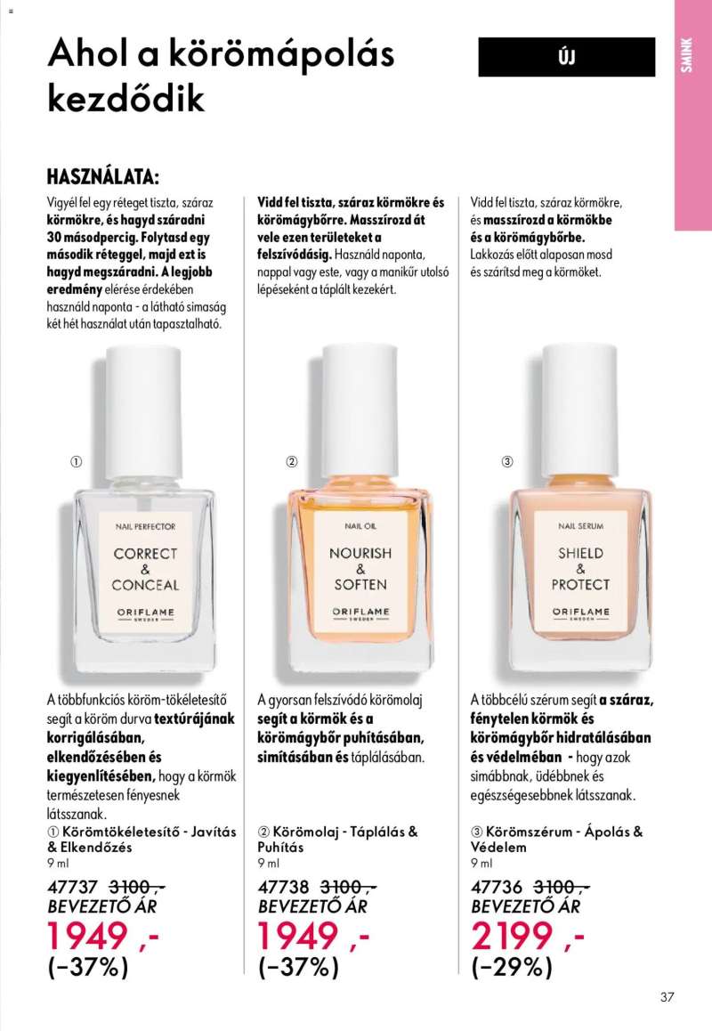Oriflame Oriflame katalógus 2026/06 37 oldal
