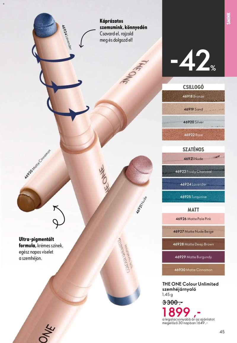 Oriflame Oriflame katalógus 2026/06 45 oldal