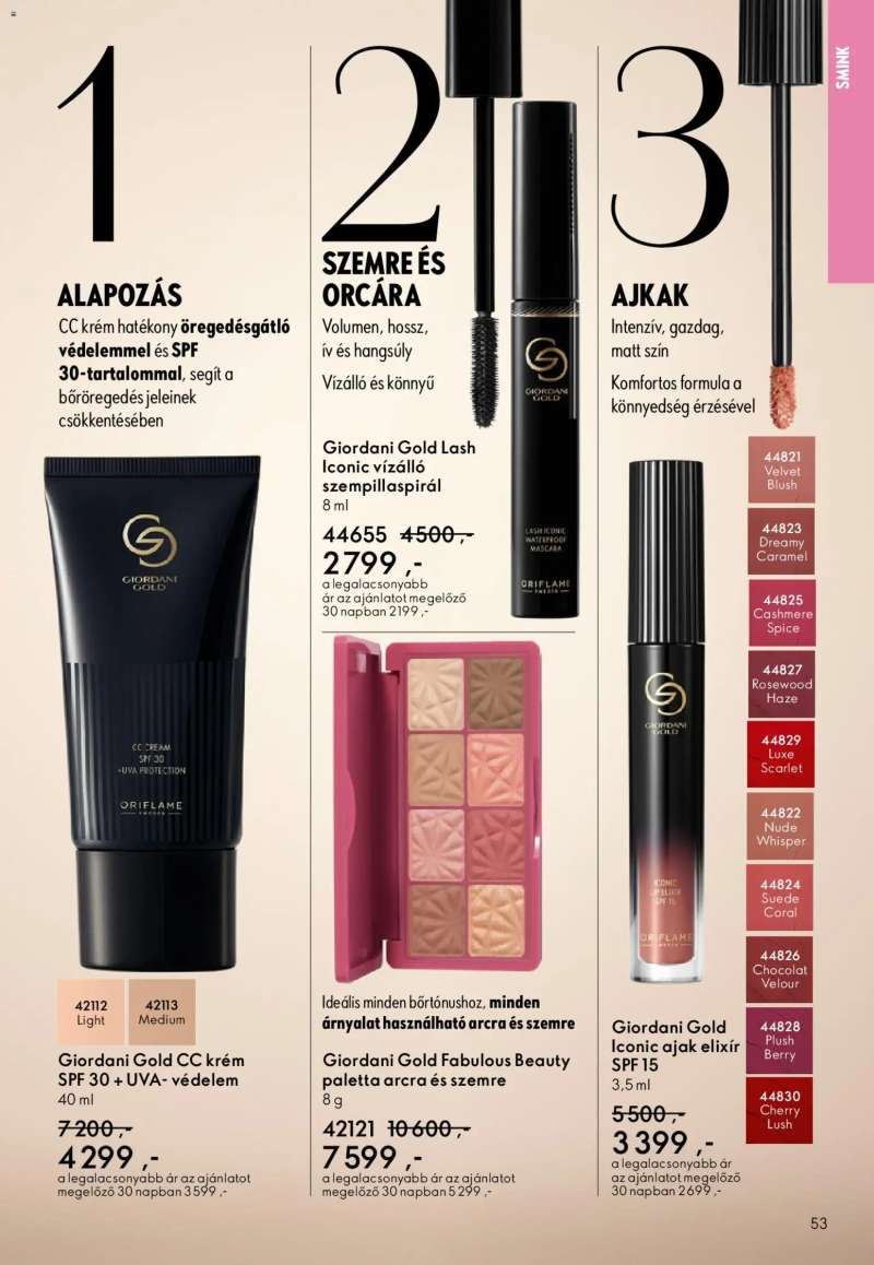 Oriflame Oriflame katalógus 2026/06 53 oldal