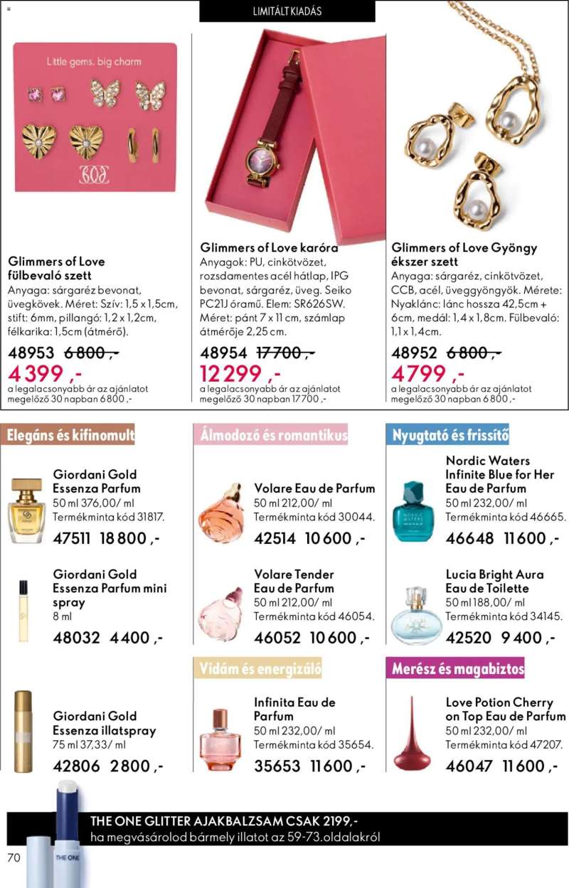 Oriflame Oriflame katalógus 2026/06 70 oldal