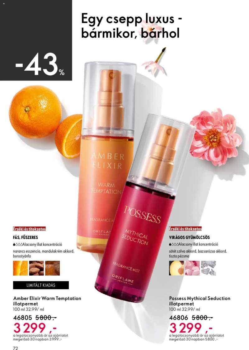 Oriflame Oriflame katalógus 2026/06 72 oldal