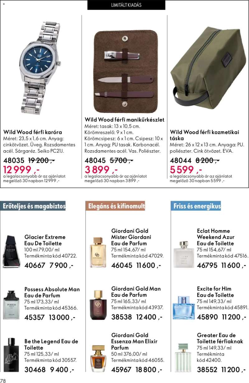 Oriflame Oriflame katalógus 2026/06 78 oldal