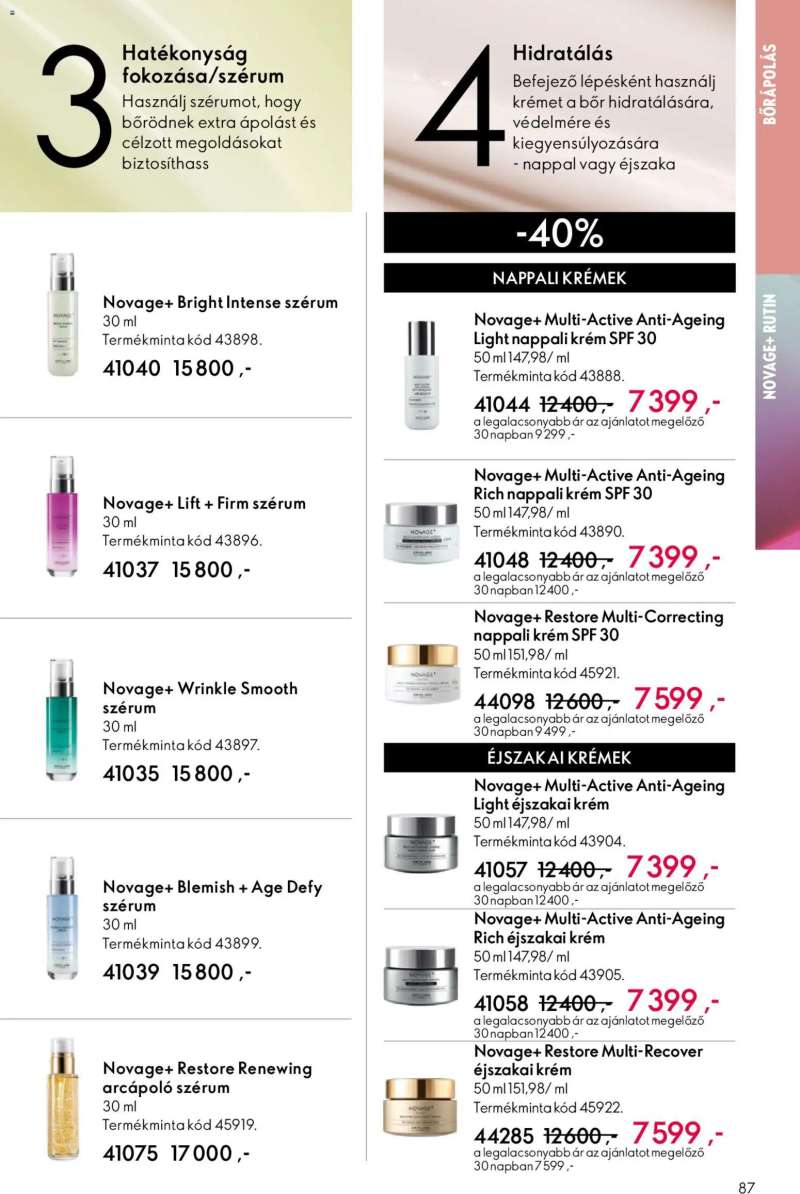 Oriflame Oriflame katalógus 2026/06 87 oldal