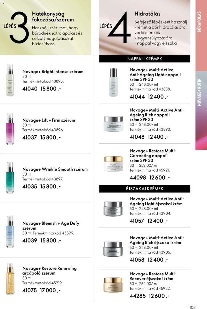 Oriflame Oriflame katalógus 2026/07 105 oldal