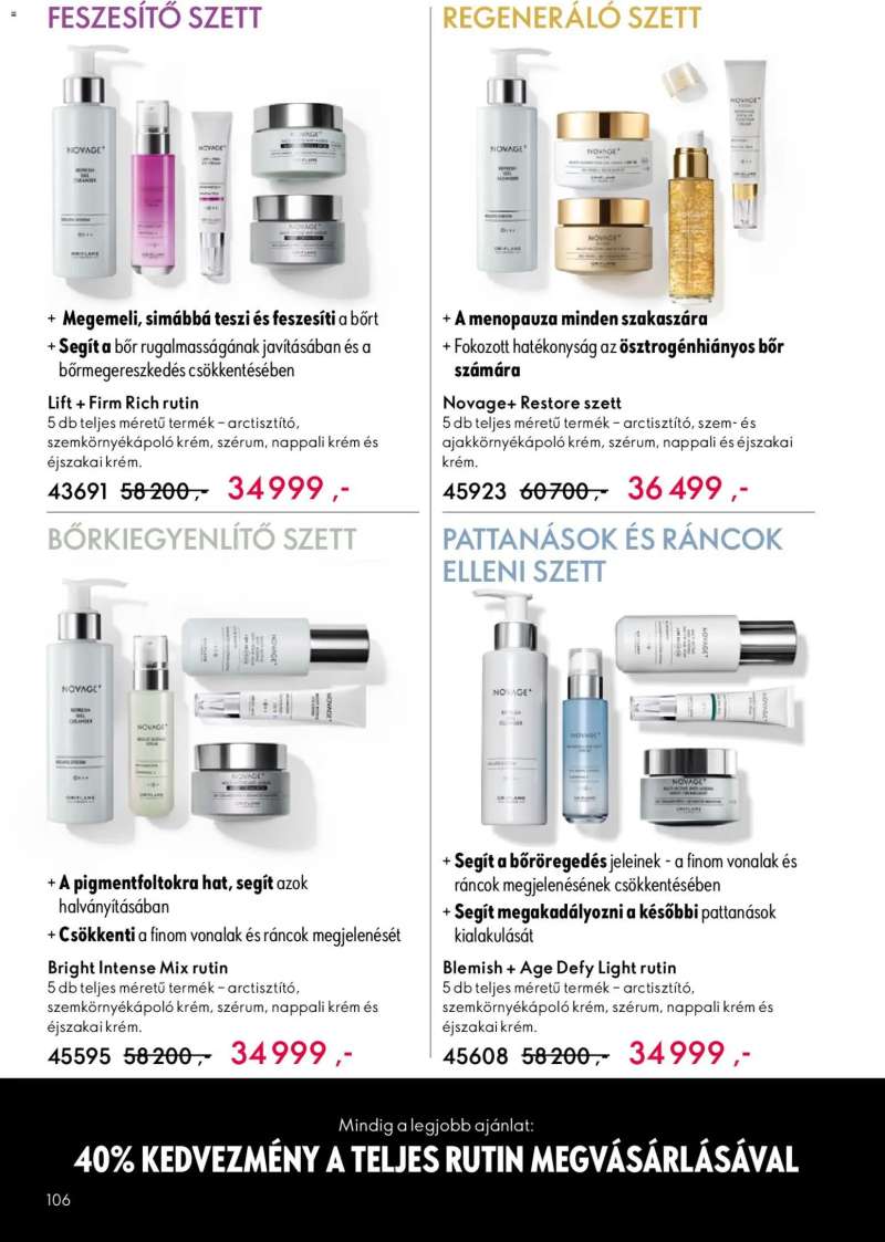 Oriflame Oriflame katalógus 2026/07 106 oldal