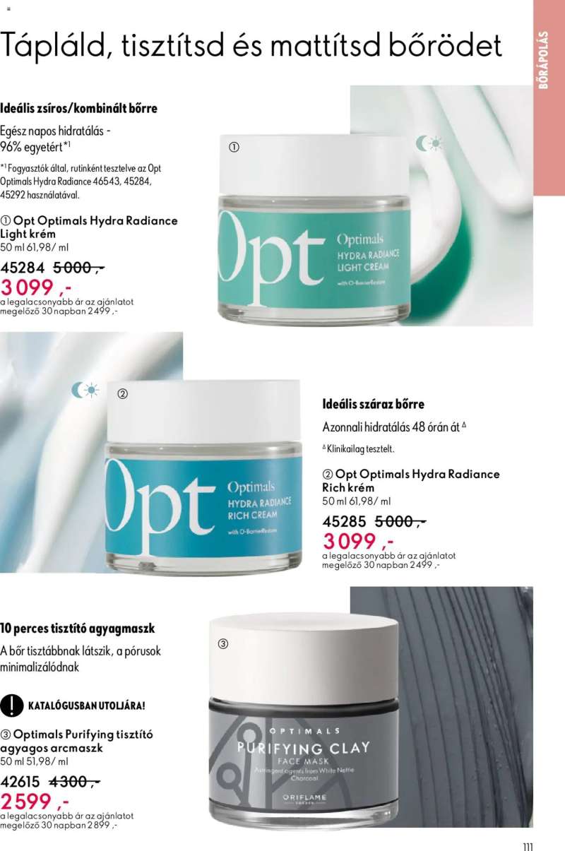 Oriflame Oriflame katalógus 2026/07 111 oldal