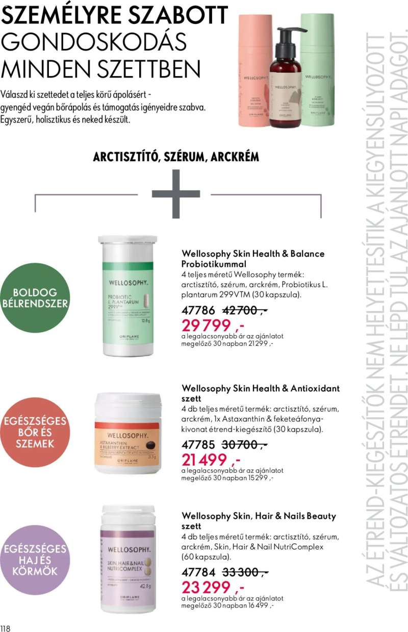 Oriflame Oriflame katalógus 2026/07 118 oldal