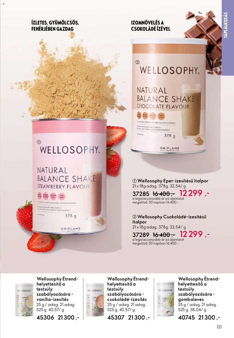 Oriflame Oriflame katalógus 2026/07 121 oldal