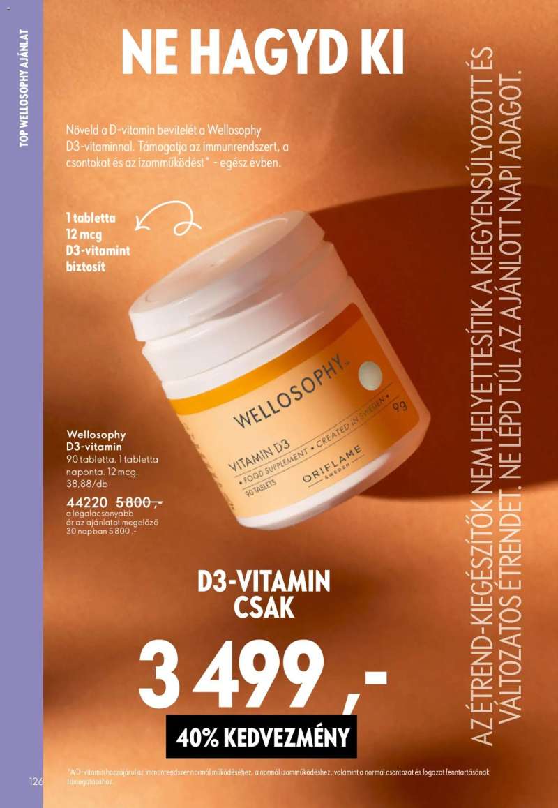 Oriflame Oriflame katalógus 2026/07 126 oldal