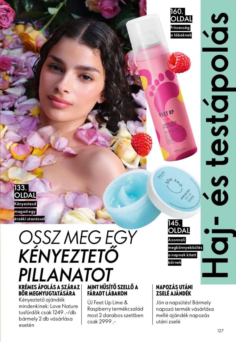 Oriflame Oriflame katalógus 2026/07 127 oldal