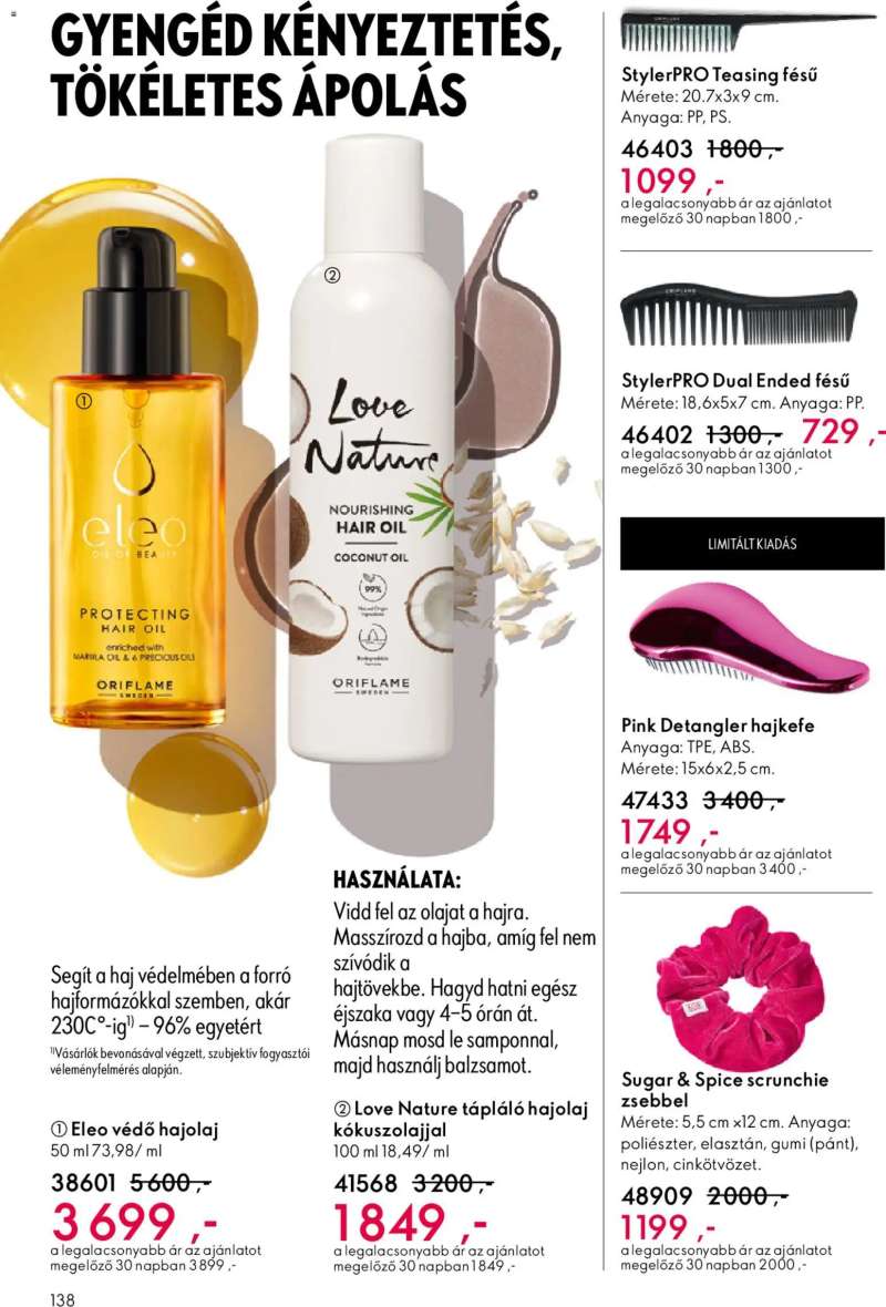 Oriflame Oriflame katalógus 2026/07 138 oldal