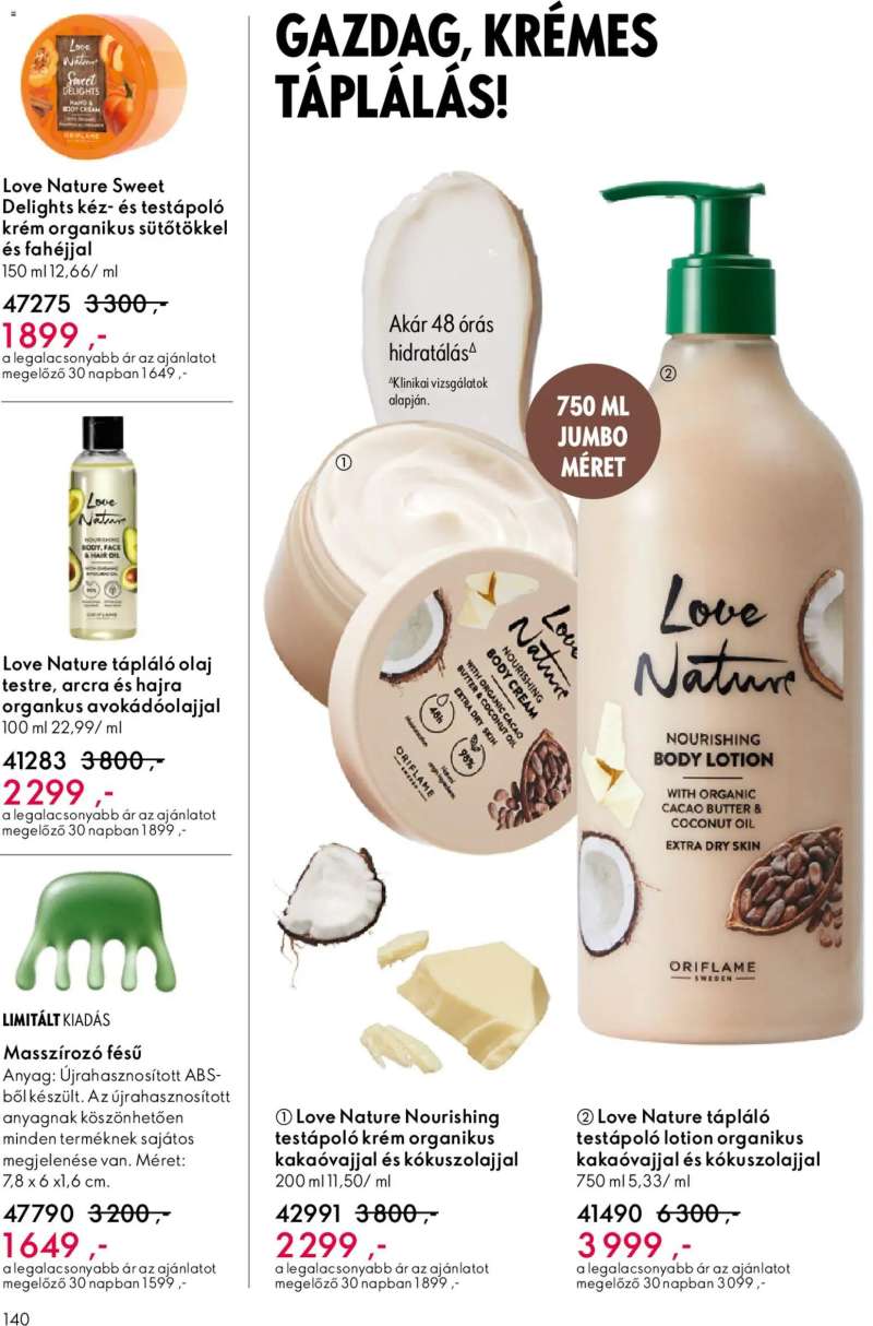 Oriflame Oriflame katalógus 2026/07 140 oldal