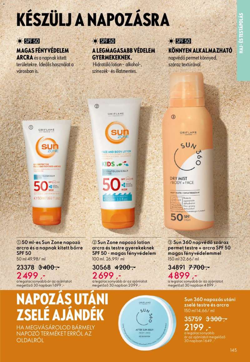 Oriflame Oriflame katalógus 2026/07 145 oldal