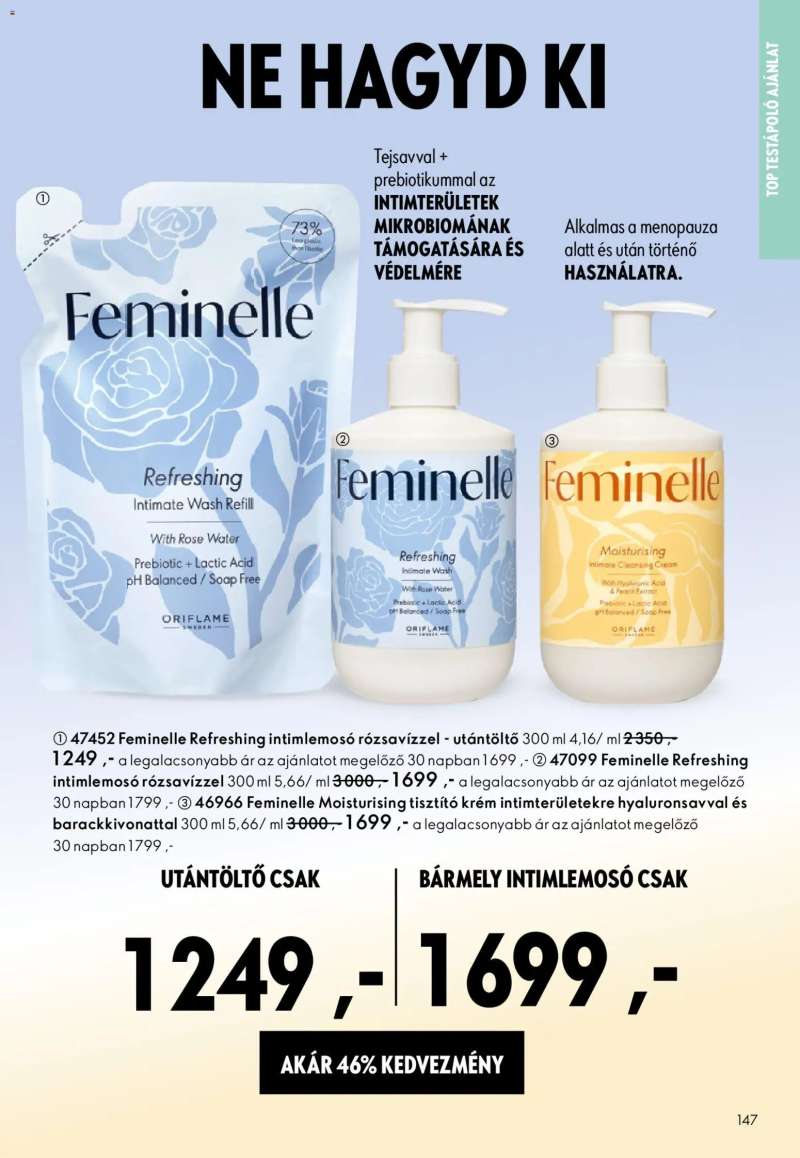 Oriflame Oriflame katalógus 2026/07 147 oldal