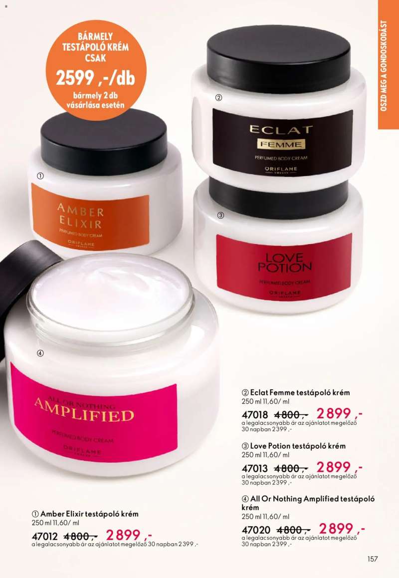 Oriflame Oriflame katalógus 2026/07 157 oldal