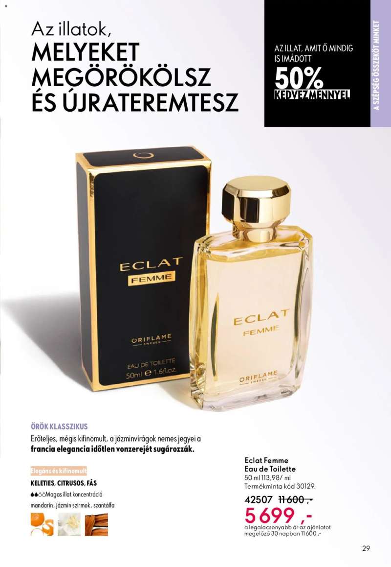 Oriflame Oriflame katalógus 2026/07 29 oldal