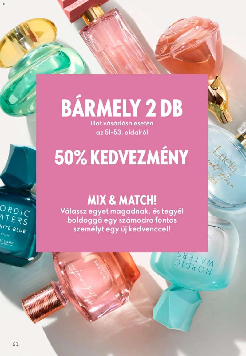 Oriflame Oriflame katalógus 2026/07 50 oldal