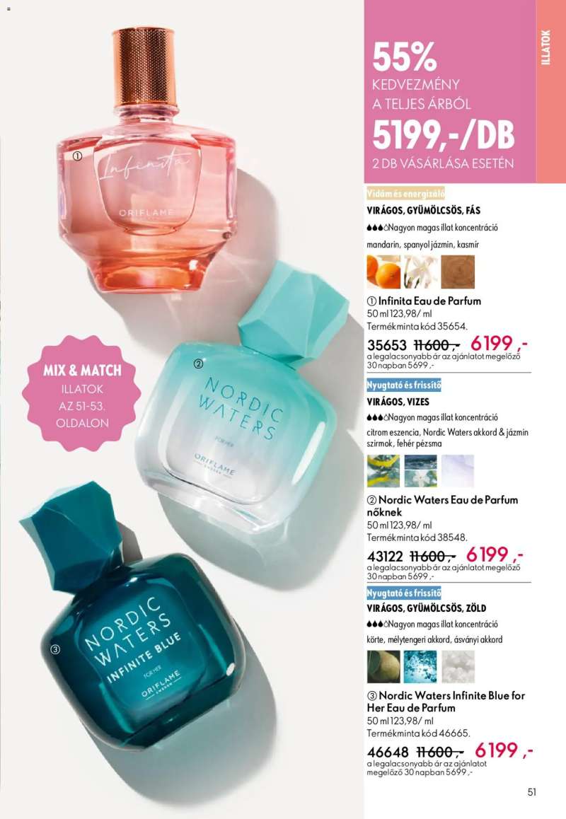 Oriflame Oriflame katalógus 2026/07 51 oldal