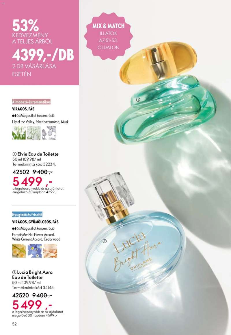 Oriflame Oriflame katalógus 2026/07 52 oldal