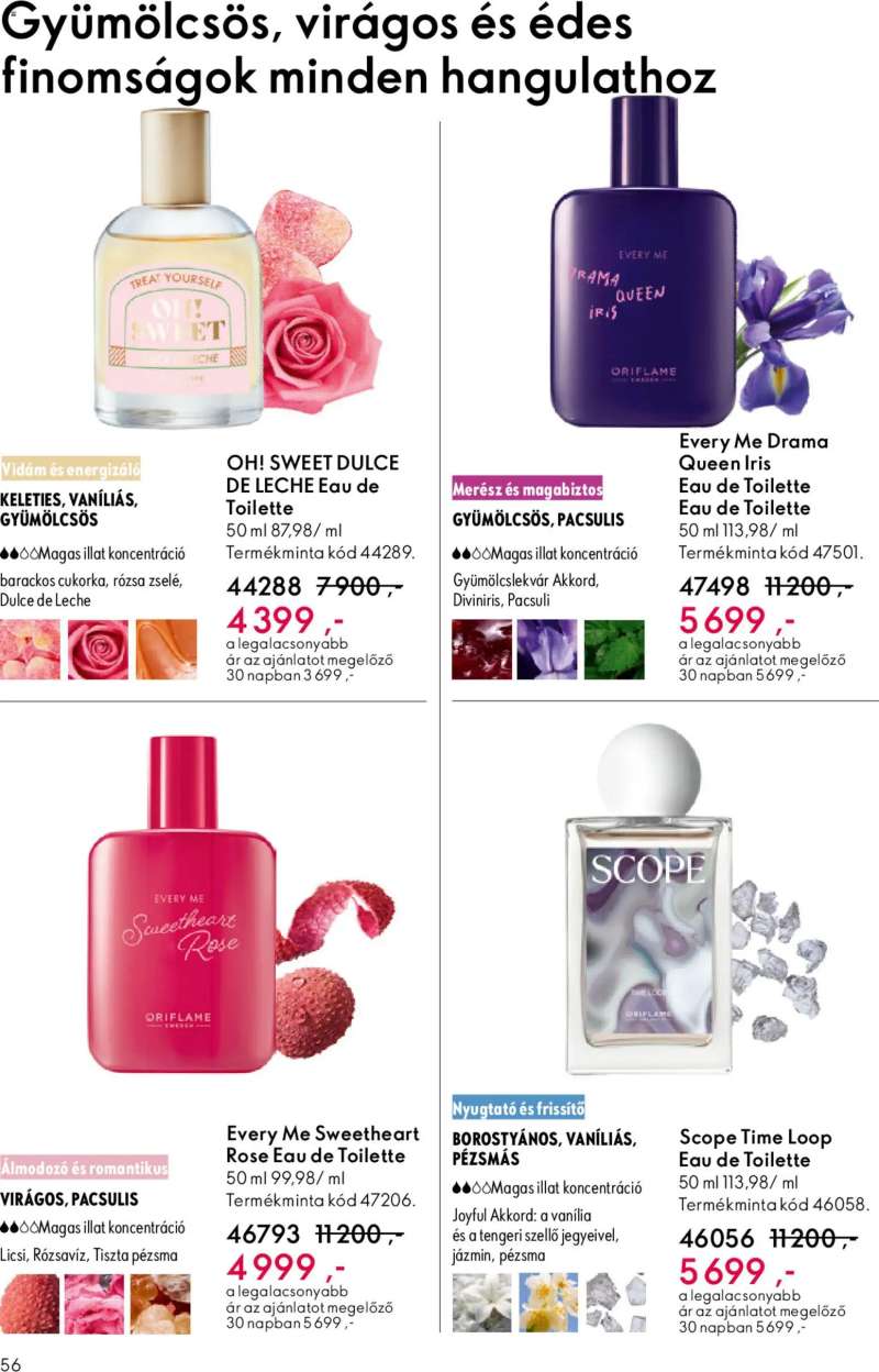 Oriflame Oriflame katalógus 2026/07 56 oldal