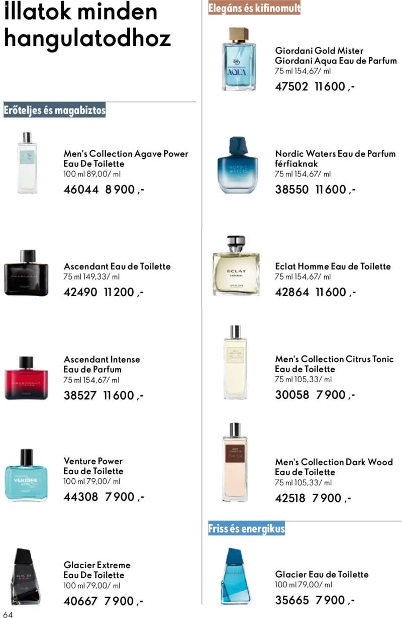 Oriflame Oriflame katalógus 2026/07 64 oldal