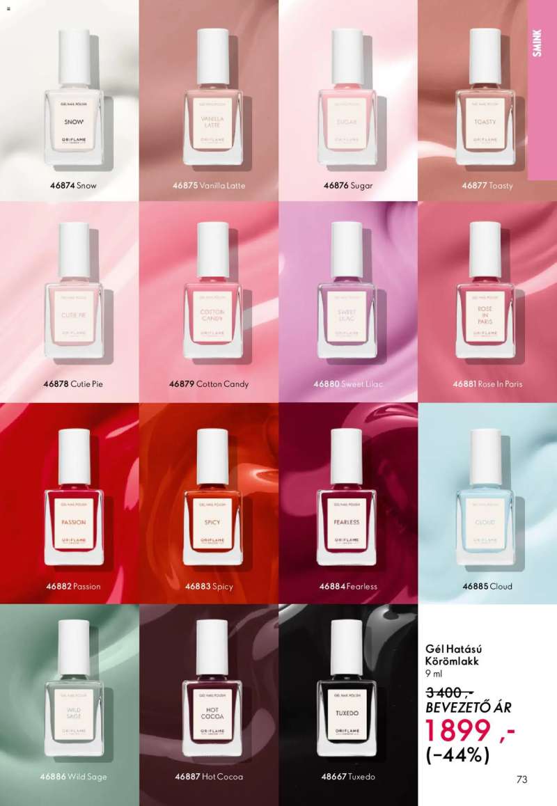 Oriflame Oriflame katalógus 2026/07 73 oldal