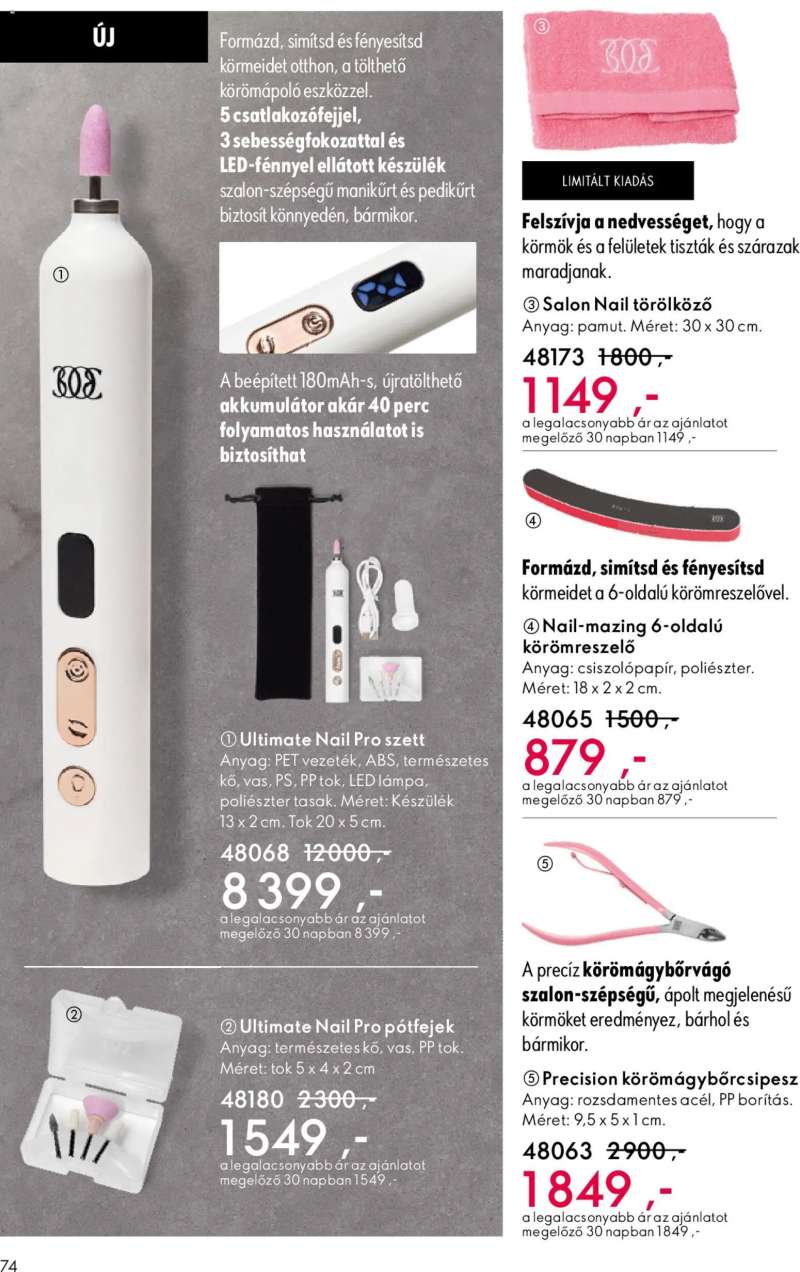 Oriflame Oriflame katalógus 2026/07 74 oldal