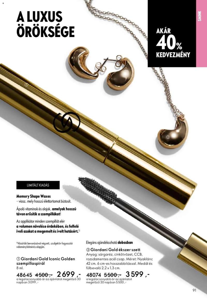 Oriflame Oriflame katalógus 2026/07 91 oldal