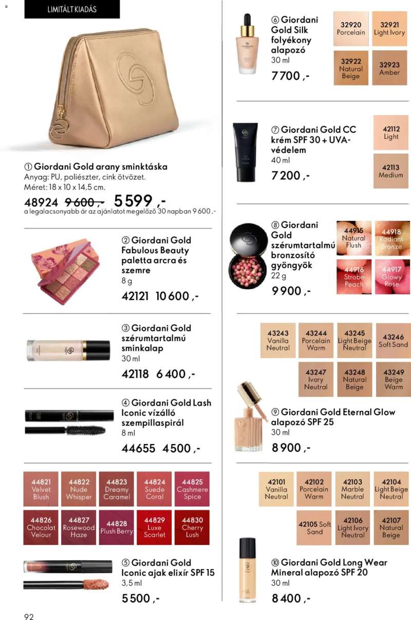 Oriflame Oriflame katalógus 2026/07 92 oldal