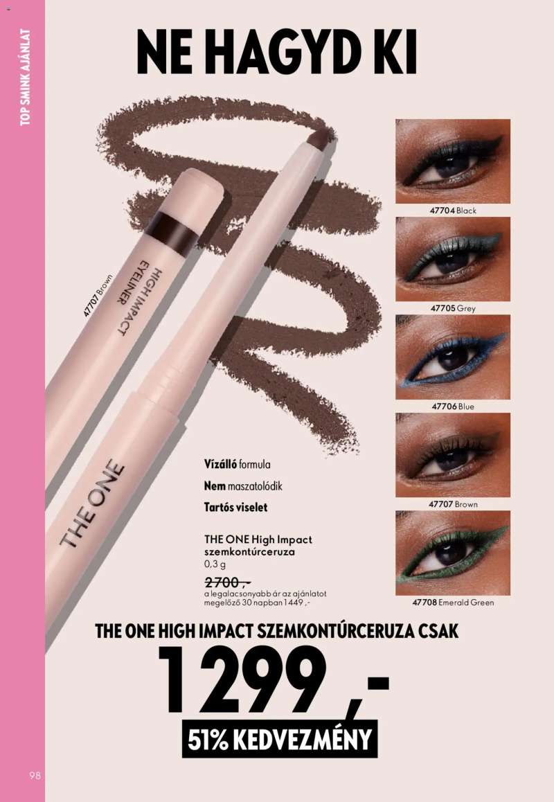 Oriflame Oriflame katalógus 2026/07 98 oldal