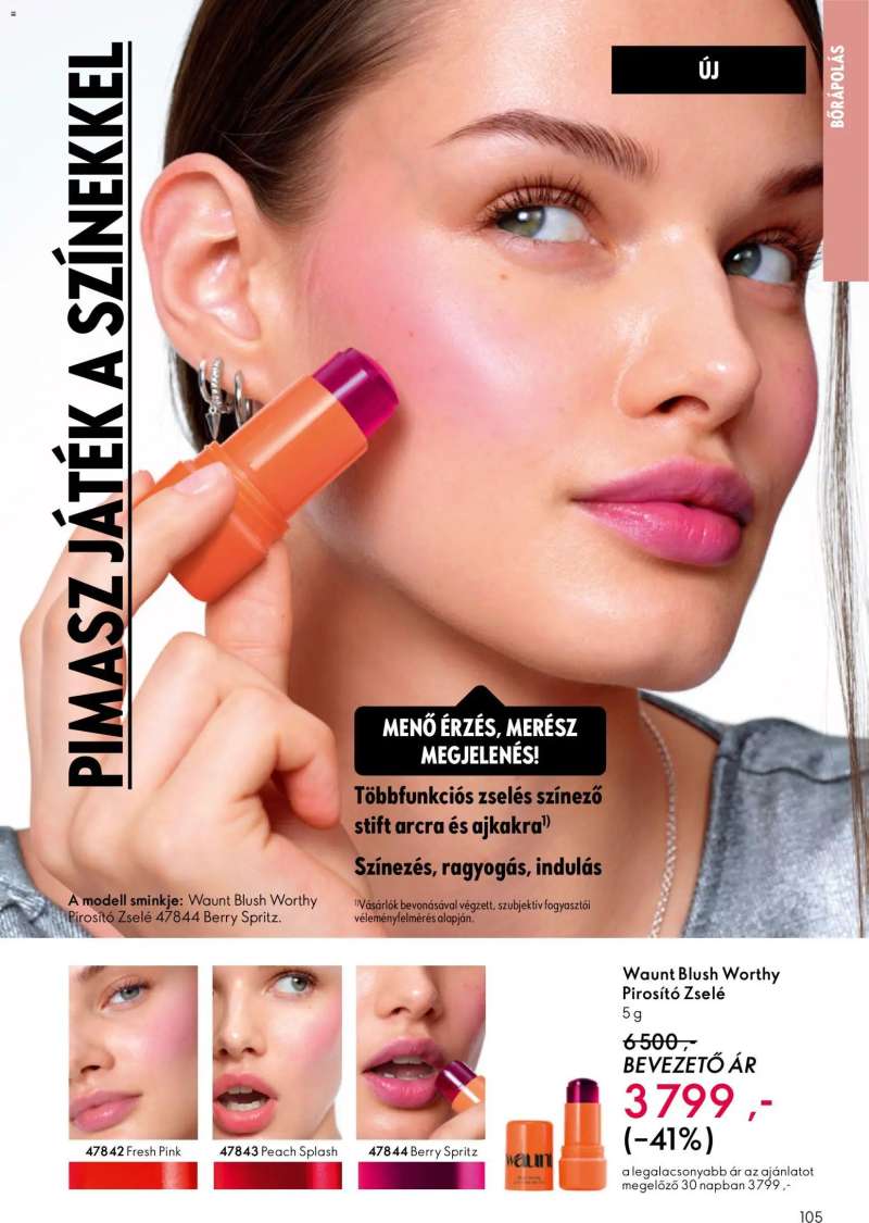Oriflame Oriflame katalógus 2026/08 105 oldal