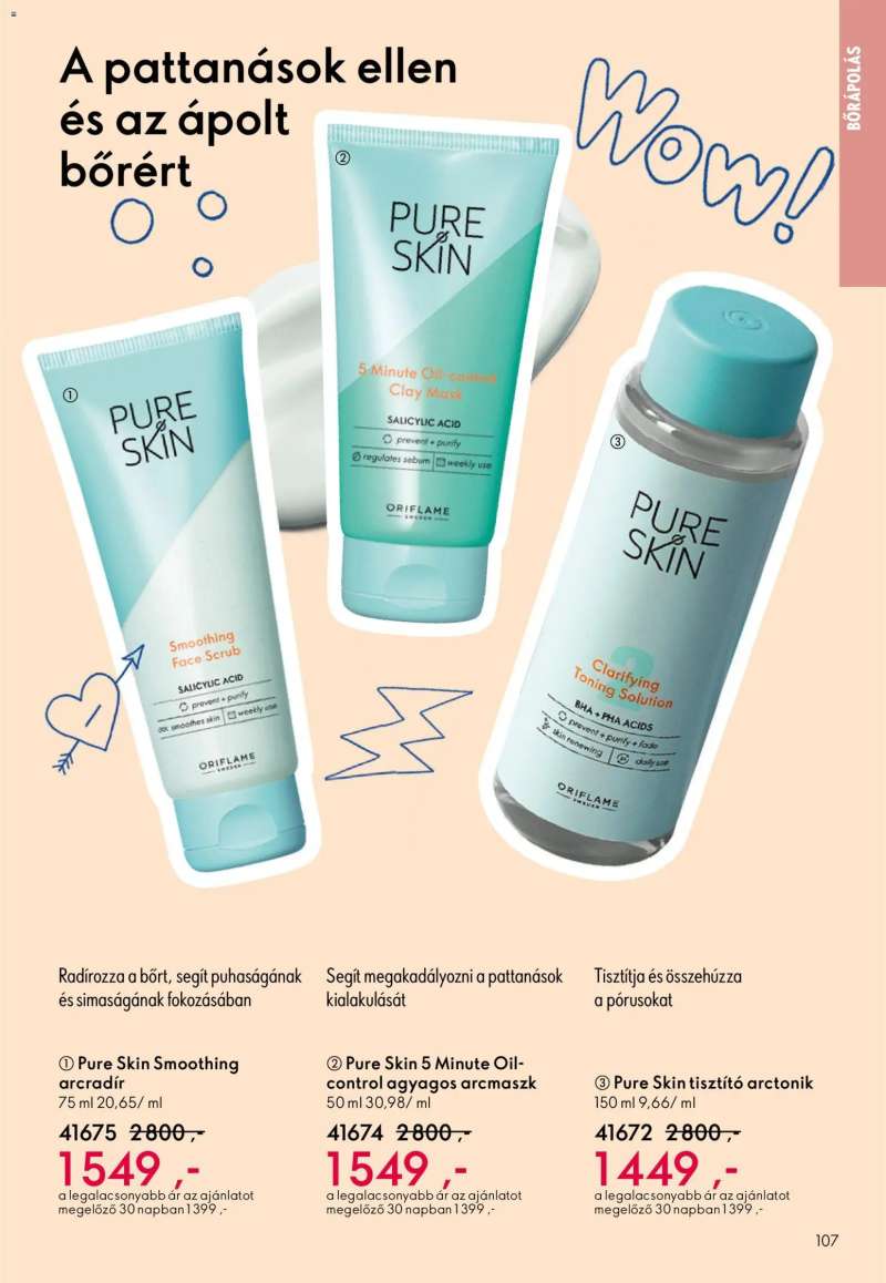 Oriflame Oriflame katalógus 2026/08 107 oldal