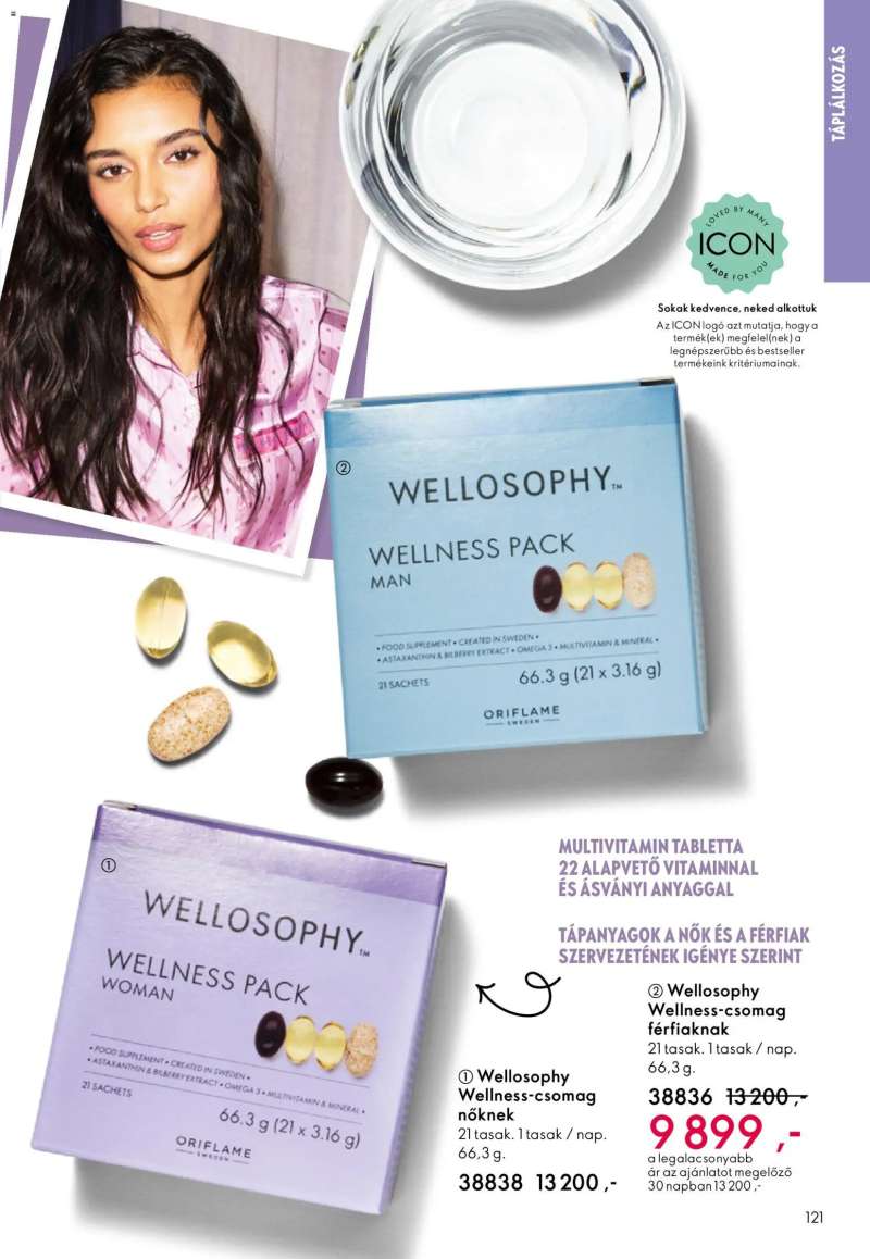 Oriflame Oriflame katalógus 2026/08 121 oldal