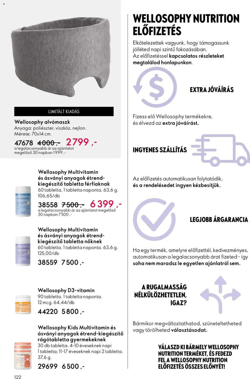 Oriflame Oriflame katalógus 2026/08 122 oldal