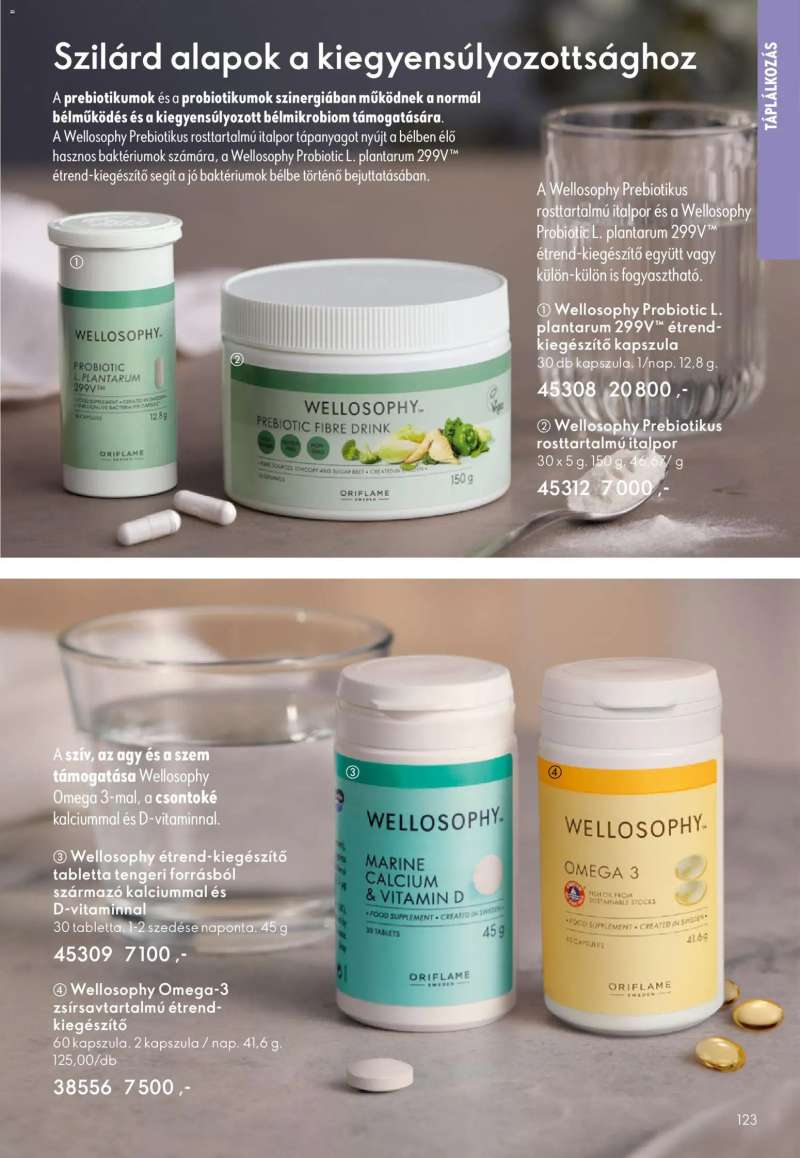 Oriflame Oriflame katalógus 2026/08 123 oldal