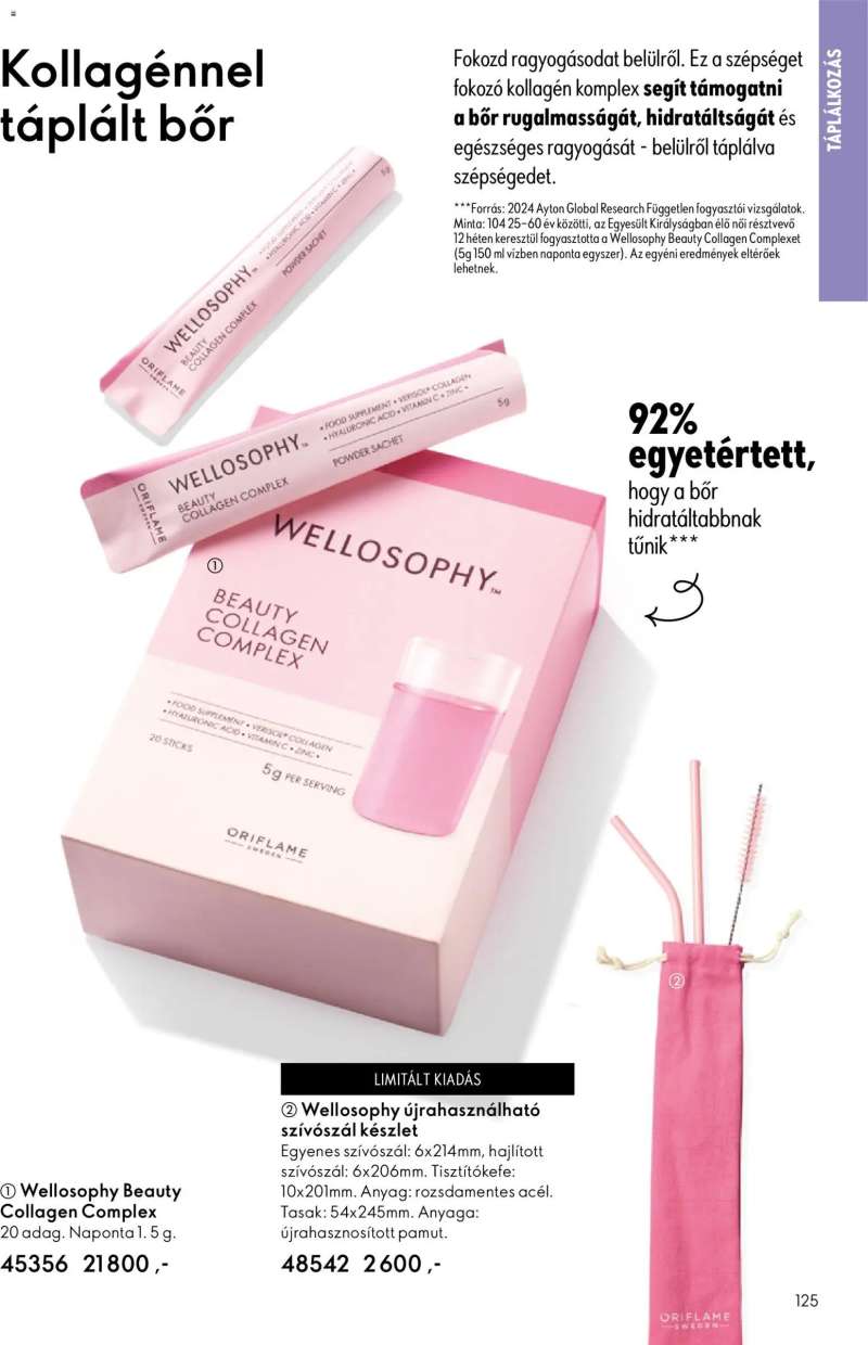 Oriflame Oriflame katalógus 2026/08 125 oldal