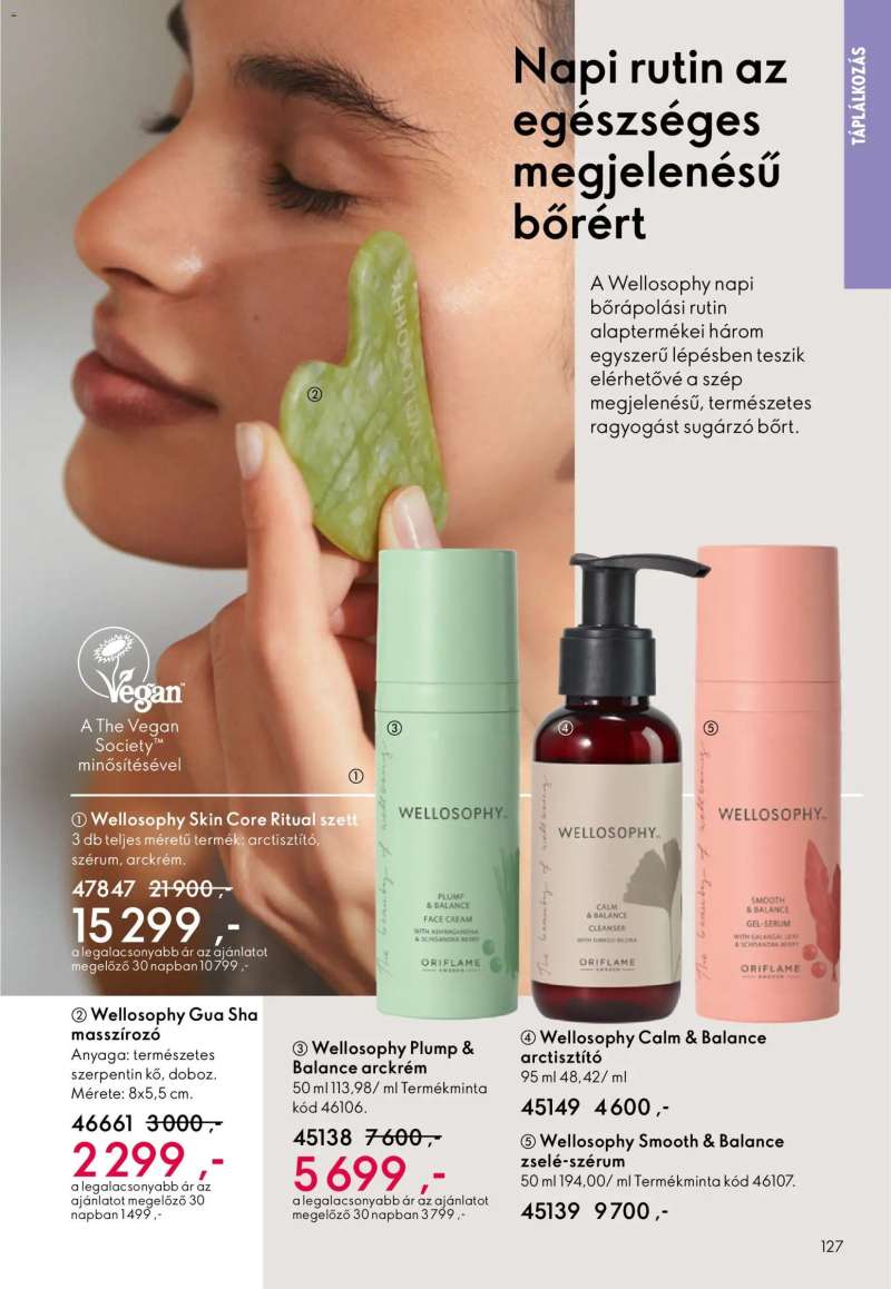 Oriflame Oriflame katalógus 2026/08 127 oldal