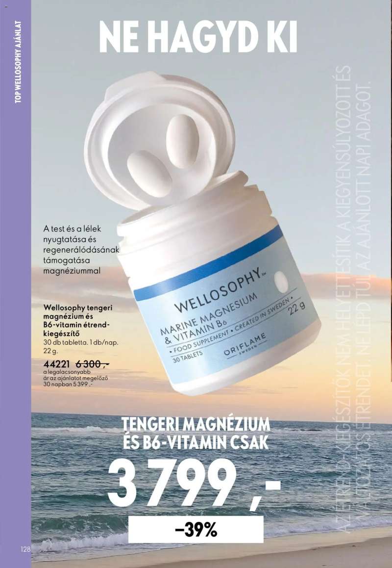 Oriflame Oriflame katalógus 2026/08 128 oldal
