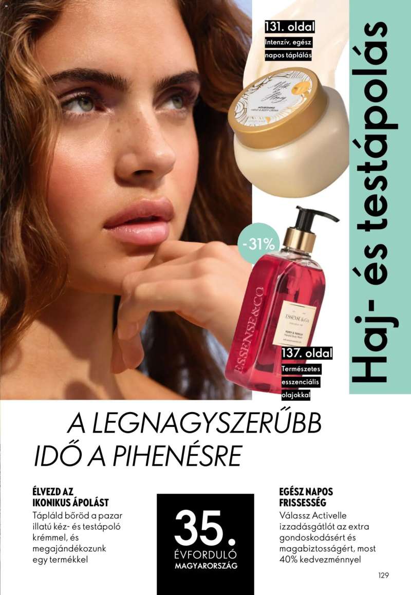 Oriflame Oriflame katalógus 2026/08 129 oldal