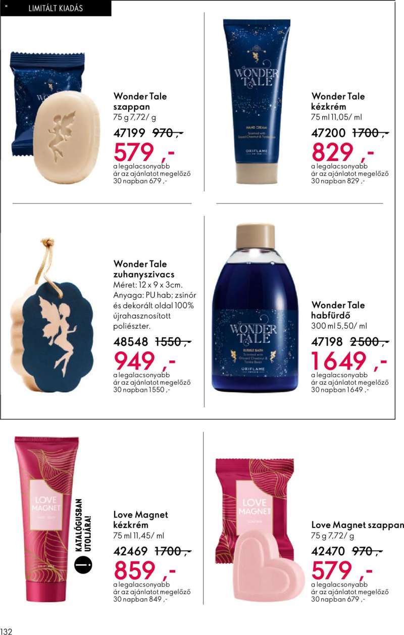 Oriflame Oriflame katalógus 2026/08 132 oldal