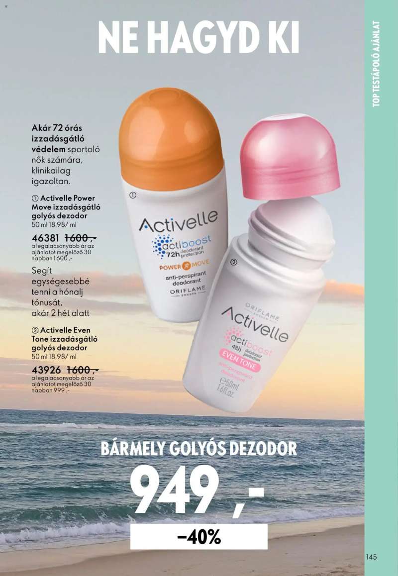 Oriflame Oriflame katalógus 2026/08 145 oldal