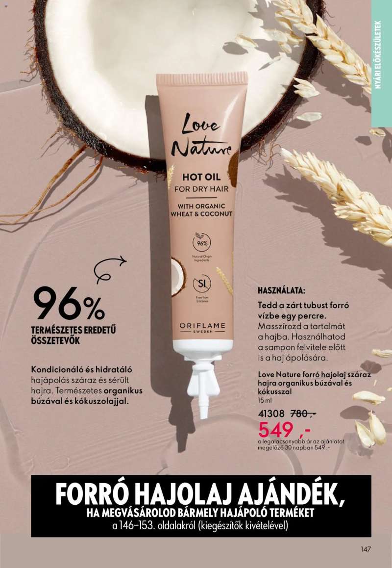 Oriflame Oriflame katalógus 2026/08 147 oldal
