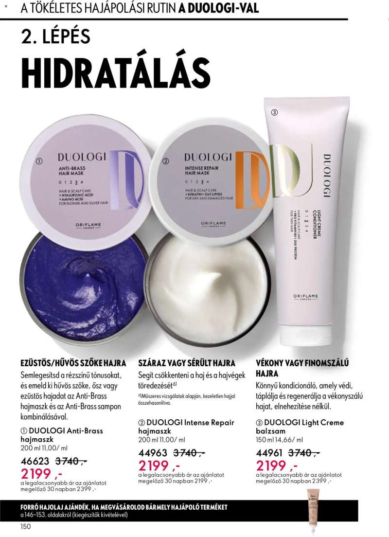 Oriflame Oriflame katalógus 2026/08 150 oldal