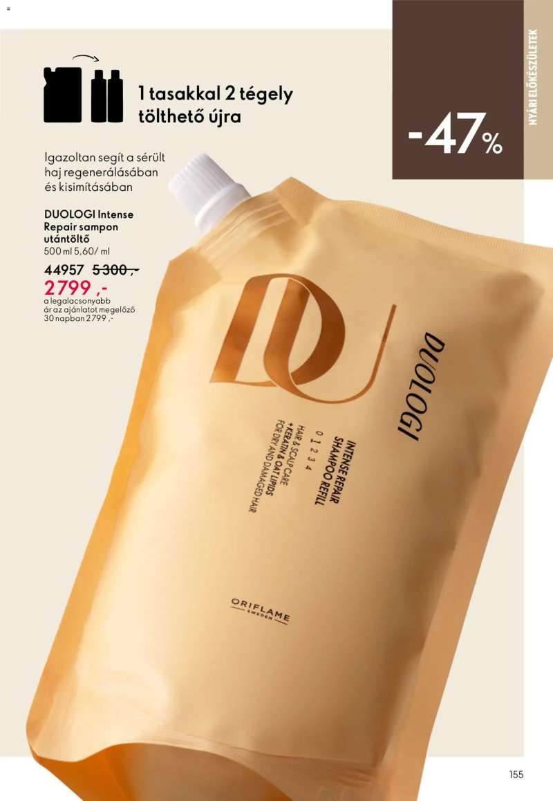 Oriflame Oriflame katalógus 2026/08 155 oldal
